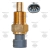 SENSOR TEMPERATURA DODGE VOYAGER CARAVAN 3.3L 3.8L 91-97 SHADOW SPIRIT 91-94 STRATUS 2.4L 95-96