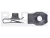 GRAPA DOBLE PARA TORNILLO UN 3/8-16 ESTANDAR CORTA 3/4 GM/FD FOSFATO NEGRO USA 20PZ
