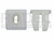 MUELA P/PIJA BISEL CV #6 HOYO:6.5X7.5mm/LARGO:8.5mm/CA.9.5X9.5mm 2PAT 50PZ