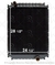 RADIADOR FREIGHTLINER FL50/FL60/FL70/FL80 93-04/STERLING ACTERRA 6500/ACTERRA 7500 01-04 CL 28? 3/4 x 24 1/2?