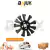 ASPAS VENTILADOR GM EXPRESS VAN 5.3L 6.0L 03-14 SUBURBAN SILVERADO 5.3L 6.0L 07-14 (11 ASPAS NEGRA)