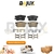 BALATAS TRASERAS HONDA CR-V 07-16 ACCORD 10-13 ACURA RDX 07-16 (88.90MM)