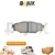 BALATAS DELANTERAS GM MATIZ 04-15 (127.30MM)