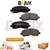 BALATAS DELANTERAS DODGE CALIBER 07-12 COMPASS PATRIOT 07-16 AVENGER CIRRUS 08-14 200 144.80MM 8338