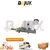 BOMBA FRENOS TOYOTA HILUX 2.7L 06-15 STD 20.64M