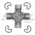 CRUCETA DEL GM C1500 C2500 96-06 LOBO 97-04 NACIONAL RANGER 98-12 HILUX =1012=1040 (530-11) (20)