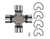 CRUCETA FORD F450 F550 99-06 RAM 4000 DIESEL = 5-188 (1.375-35MM)
