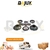 KIT SATELITE PLANETARIO GM SILVERADO 3500 MICROBUS 11-18