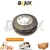 TAMBOR NISSAN D21 94-08 D22 NP300 09-15 URVAN NV350 02-19 FRONTIER 2.4L 98-04 = 1311 6B 262MM