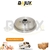 TAMBOR VW GOLF JETTA 93-99 A3 DERBY 97-09 POINTER 00-09 4BR 202MM (=1284)