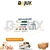 KIT FRENO TAMBOR DER GM LUV 97-05 ISUZU P-UP 88-95 1360-619