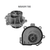 BOMBA AGUA GM CRUZE 1.8L 10-15 TRAX ENCORE 1.8L 14-17 SONIC 1.6L 12-16 G3 1.6L 09-10 P1700