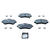 BALATAS DELANTERAS JEEP WRANGLER 11-18 GRAND CARAVAN 11-18 JOURNEY 12-19 146.60MM C/HERRAJES