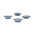 BALATAS TRASERAS VW JETTA NUEVO 19-20 TIGUAN 18-20 Q2 18-20 AUDI A3 15-20 (122.90MM)9326