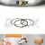 ANILLOS VW JETTA BEETLE A4 LEON TOLEDO ALHAMBRA SHARAN PASSAT AUDI A4 1.8L 20VTURBO