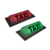 COPETE ACRILICO TAXI C/IMAN BICOLOR ROJO Y VERDE C/SWITCH