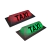 COPETE ACRILICO TAXI C/IMAN BICOLOR ROJO Y VERDE C/SWITCH