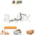TUBO AGUA VW JETTA 2.0L 00-07 A4 BEETLE 2.0L 98-07 STD 5 SALIDAS