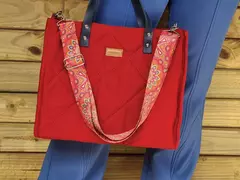 Alça Chic fita para bolsa Sarja 5cm ROSA BEBE - Retrato da Moda Aviamentos/Armarinhos