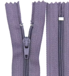 Zíper Nylon Fino Fixo de 10 cm