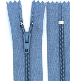 Zíper Nylon Fino Fixo de 10 cm - Retrato da Moda Aviamentos/Armarinhos