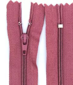 Zíper Nylon Fino Fixo de 10 cm - Retrato da Moda Aviamentos/Armarinhos