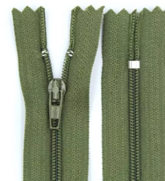 Zíper Nylon Fino Fixo de 10 cm