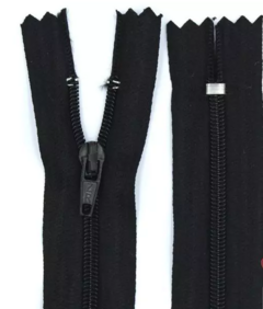 Zíper Nylon Fino Fixo de 10 cm - Retrato da Moda Aviamentos/Armarinhos