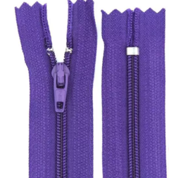 Zíper Nylon Fino Fixo de 10 cm - Retrato da Moda Aviamentos/Armarinhos