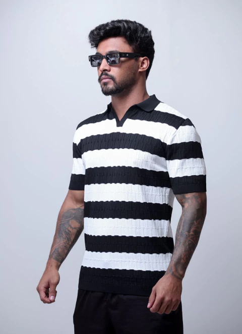 Camisa Polo Croche - comprar online
