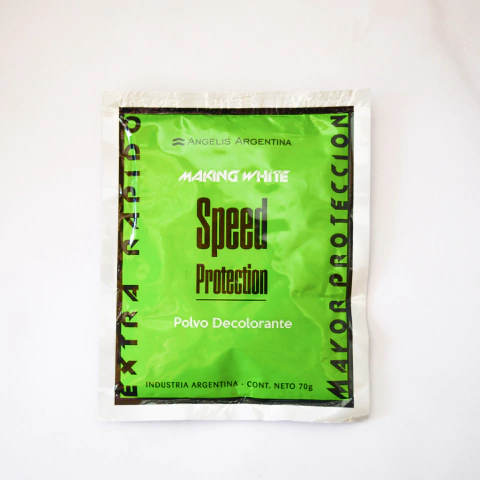 Polvo Decolorante Speed Protection x70g – Decoloración con extra protección para cabellos finos | Angelis - comprar online