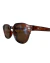 ÓCULOS SOLAR UNISEX MARROM LENTE MARROM AF 59104 - comprar online