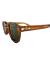 ÓCULOS SOLAR CARAMELO LENTE VERDE AF 59104 - comprar online