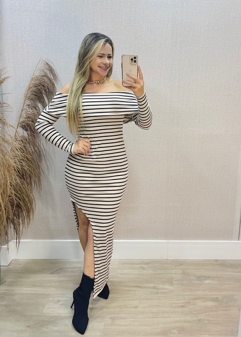 Vestido Bruna nude