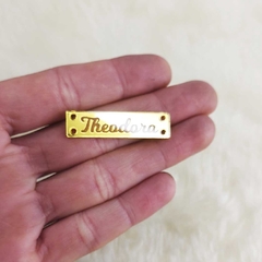 50 - Tags Etiqueta Retangular Personalizadas - Try Laser