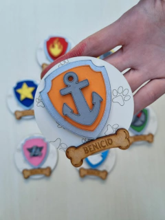 Paw patrol - coleccion de insignias - tienda online