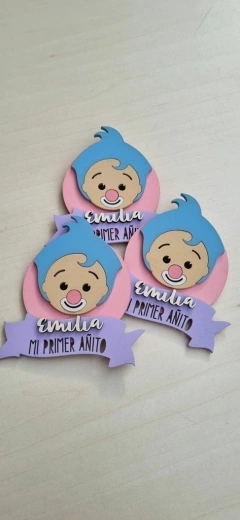 Souvenir Plim Plim colores pasteles - comprar online