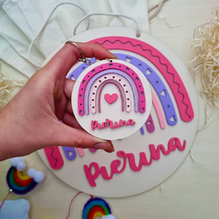 Souvenir Arcoiris Rosa