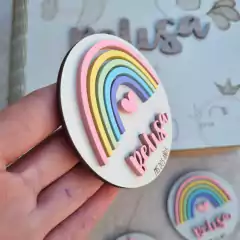 Souvenir Arcoiris cinco arcos - comprar online