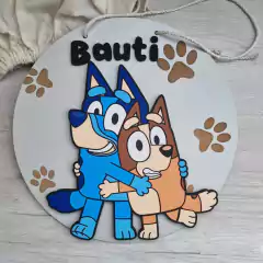 Cartel bluey y bingo