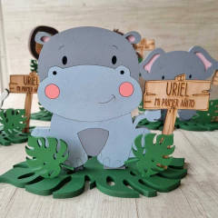 Centro de mesa - safari baby - comprar online