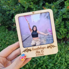 Imagen de porta imán con foto incluida