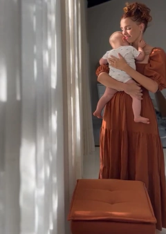 Vestido Ester Cognac na internet