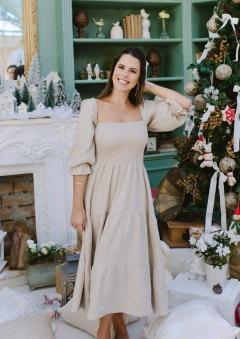 Vestido Marina Cru - loja online