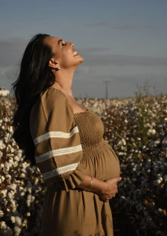 Vestido Olívia Sepia renda Fiore - comprar online