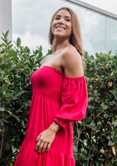 Vestido Isabela Magenta na internet