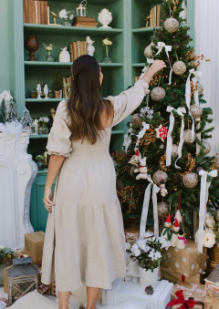 Vestido Marina Cru - comprar online