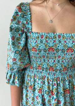 Garden verde-água (algodão) - comprar online