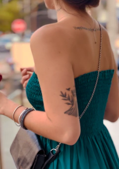 Vestido Liz Teal - comprar online