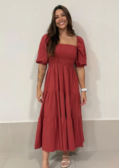 Vestido Ester Pinhão na internet